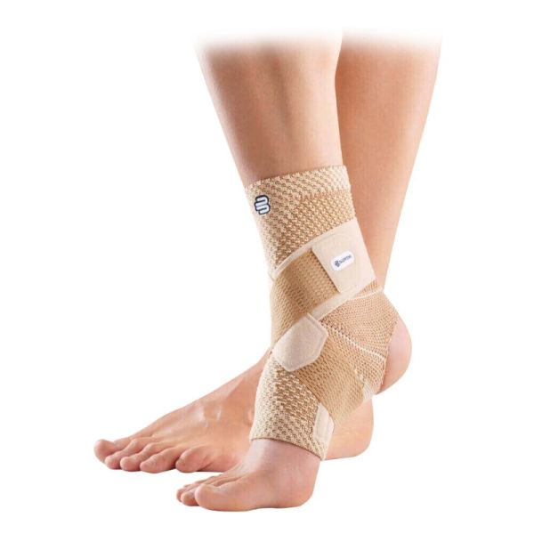 Chevillère MalleoTrain S Open Heel - Ouvert au Talon - Beige - Pied Droit