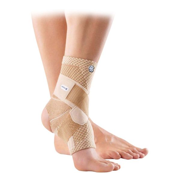 Chevillère MalleoTrain S Open Heel - Ouvert au Talon - Beige - Pied Gauche