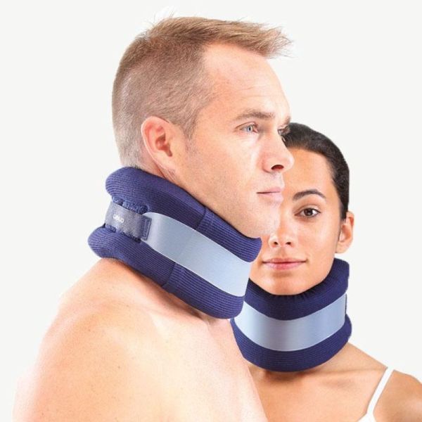 Collier cervical Bleu marine - C2 - Hauteur de cou 8,5 CM