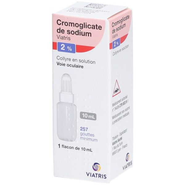 Cromoglicate de Sodium 2 % Collyre en solution 5 ML