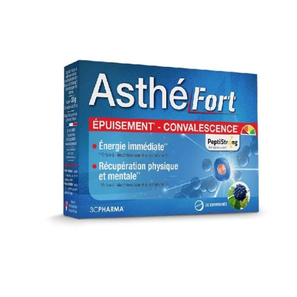 AsthéFort - Epuisement Convalescence - 30 comprimés