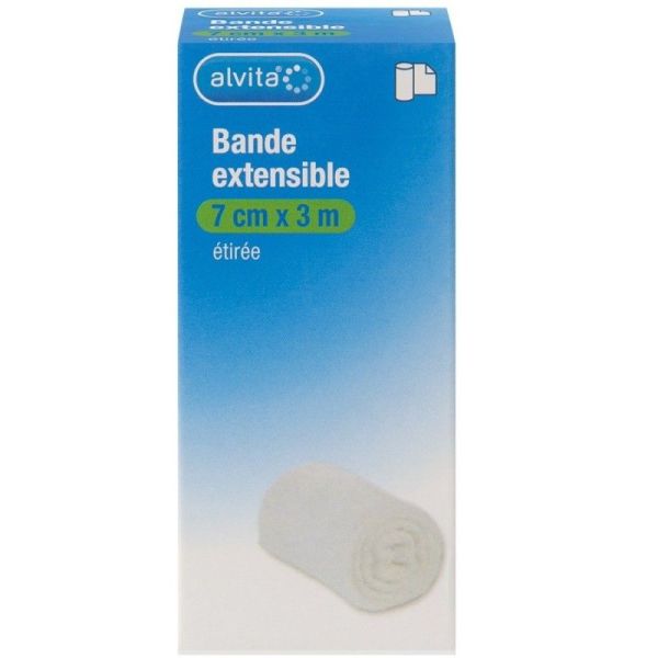 Bande Extensible - 7 cm X 3 mètres - Fixation et maintien pansements