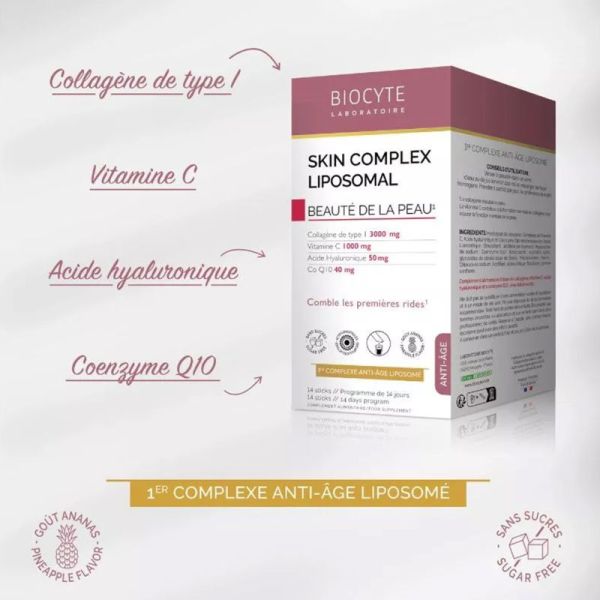 Skin Complex Liposomal - Beauté de la peau - 14 Sticks