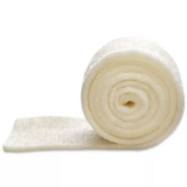 Exufiber - Pansement fibre absorbant - Forme mèche - 2,5 x 40 cm - Bte de 16