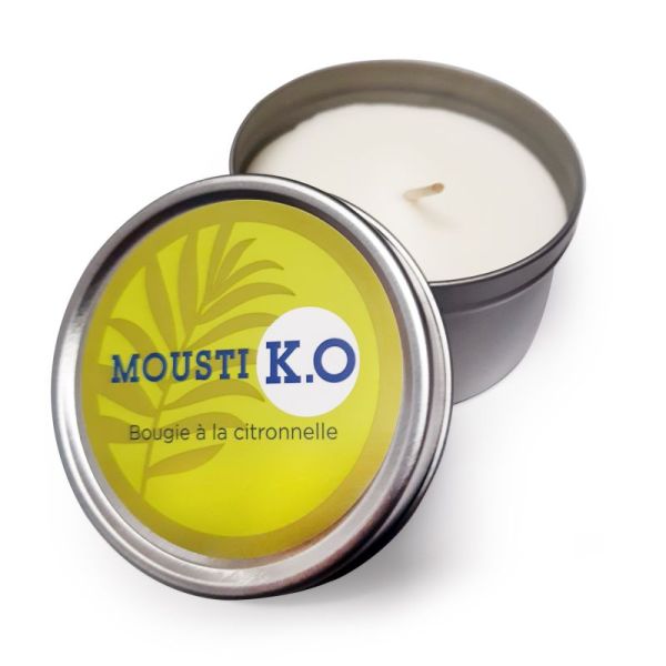 Bougie citronnelle Répuslif moustiques