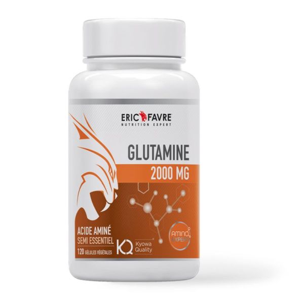 Glutamine Kyowa® 2000mg - Soutien système immunitaire - 120 Gélules