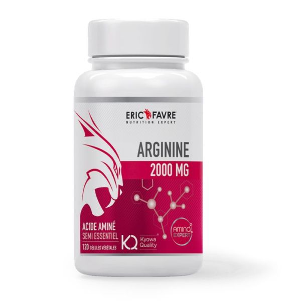 Arginine Kyowa® 2000mg - Développement musculaire - 120 gélules