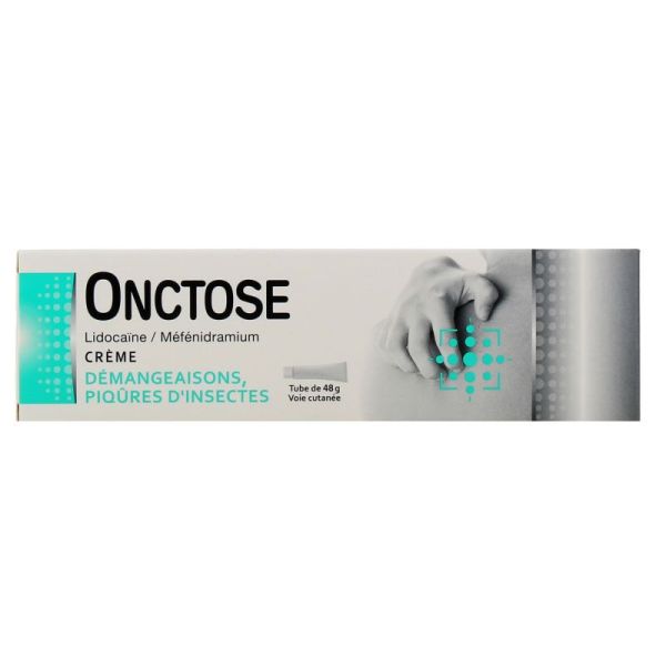 Onctose - Crème Démangeaisons Piqûres d'insectes - 48G