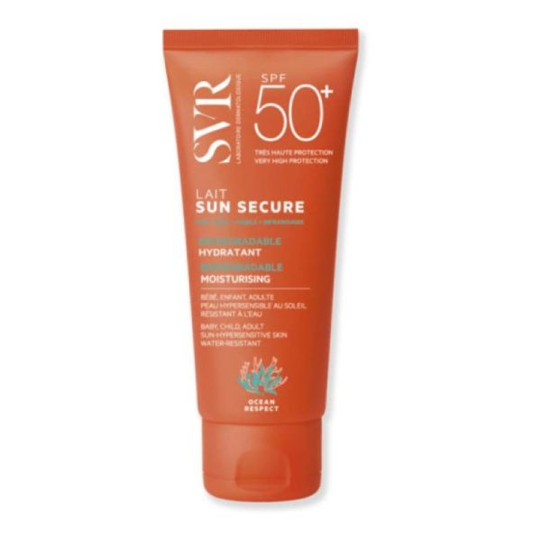 Lait solaire hydratant invisible Sun Secure SPF50+ - 100 ml