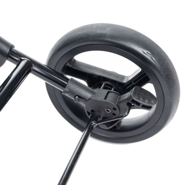 Chariot de courses 4 roues à pousser Lett 435 - Gris