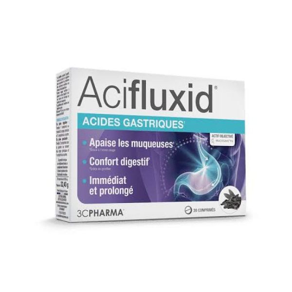 Acifluxid Acides gastriques - Confort digestif - 30 comprimés