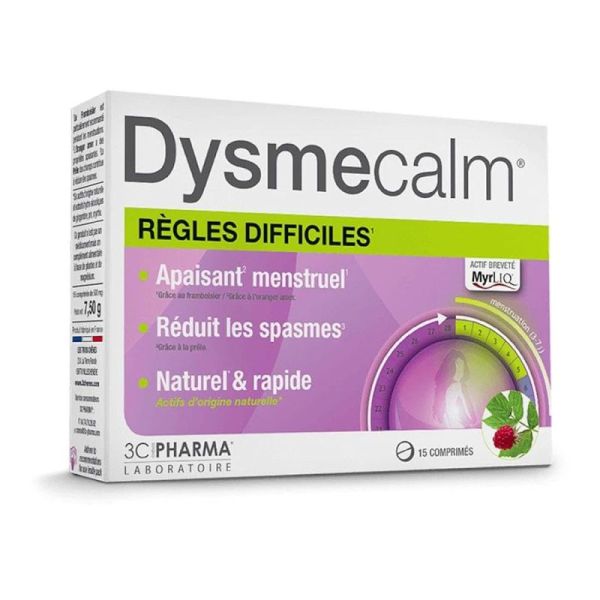 DysmeCalm règles difficiles - 15 Comprimés