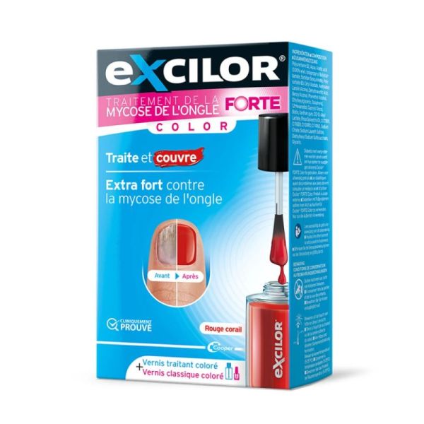 Mycose de l'ongle - Forte Color Red - 30 ml