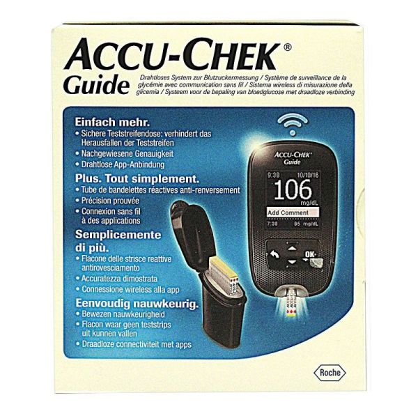 Accu-Chek Guide lecteur de glycémie - Kit complet