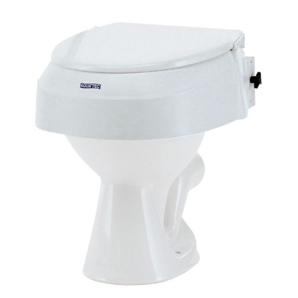 Réhausseur WC Autres accessoires d'hygiène Aides à la toilette 10 cm Siège  de toilette avec couvercle Rehausse WC