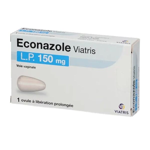 Econazole LP 150 mg - Infection vaginale - Boîte 1 ovule - VIATRIS