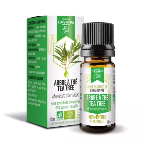 Huile essentielle Arbre à Thé Tea tree - Anti-infectieux Désinfection - Flacon 10 ml