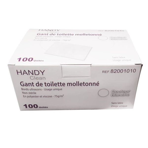 Gants de toilette Handy Clean - Par 100