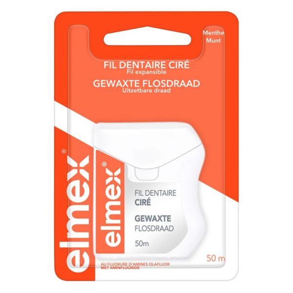 Fil Dentaire expansible Ciré - Menthe - 50 m