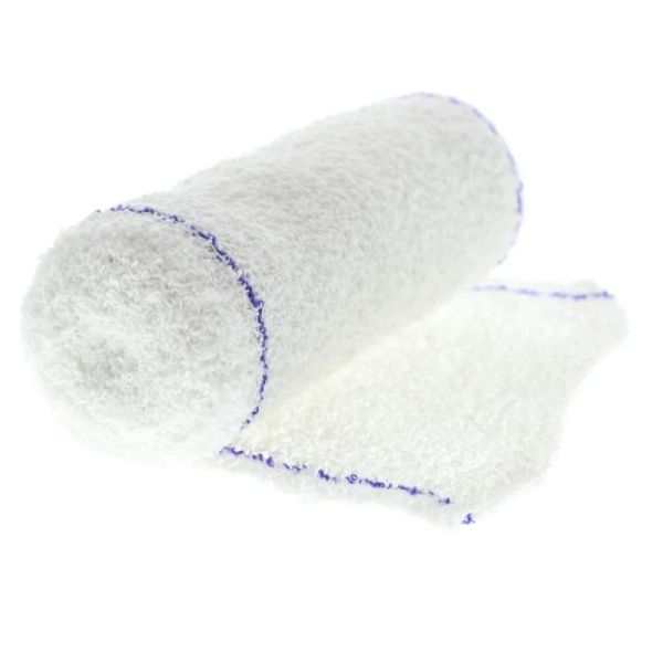 Bande Crêpe 100% Coton - Fixation et Maintien - 10cm x 4m