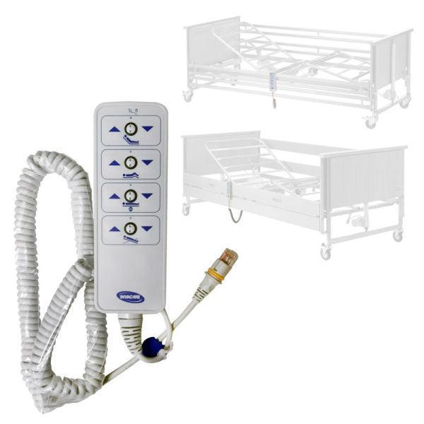 Télécommande verrouillable HL 400 pour lit médical 3 fonctions Medley Ergo ou Accent