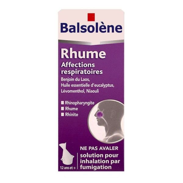 Balsolène Rhume - Affections respiratoires - Solution Inhalation par fumigation 100ml