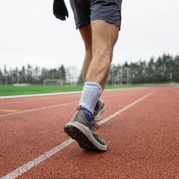 Chevillère AchilloTrain Gris titane - Droite