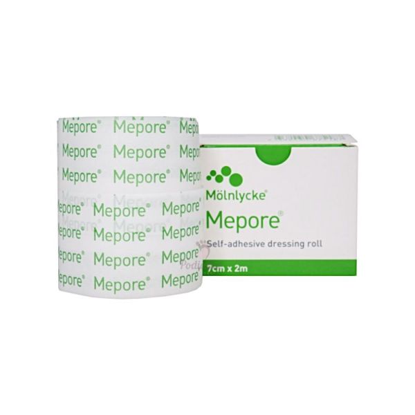 Mepore - Pansement adhésif chirurgical 7 CM x 2 M - 1 rouleau