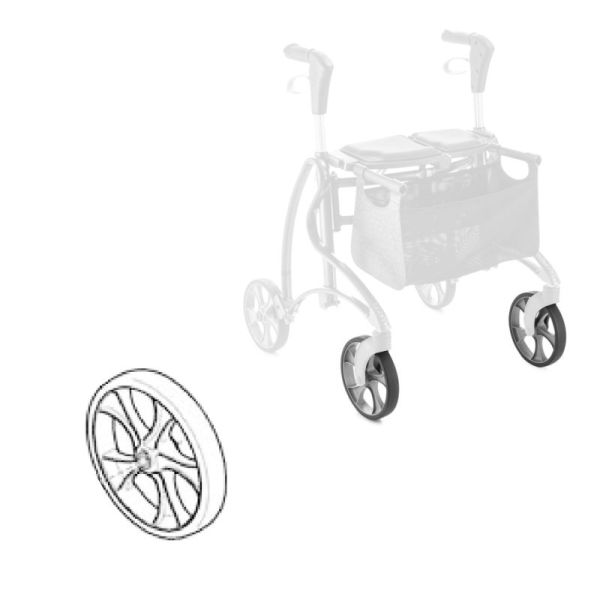 Roue avant pour rollator Jazz 2 ou Jazz 610