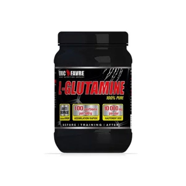 L-Glutamine Pure - Récupération physique - Pot 500g