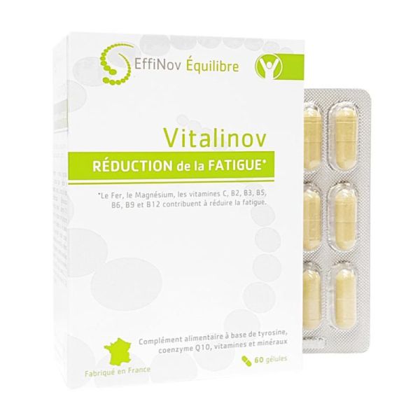 Vitalinov - Réduction de la fatigue - 60 Gélules