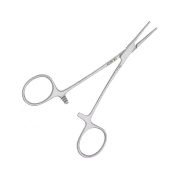 Pince Halstead - 12 CM - Sans griffe - Droit Bloc