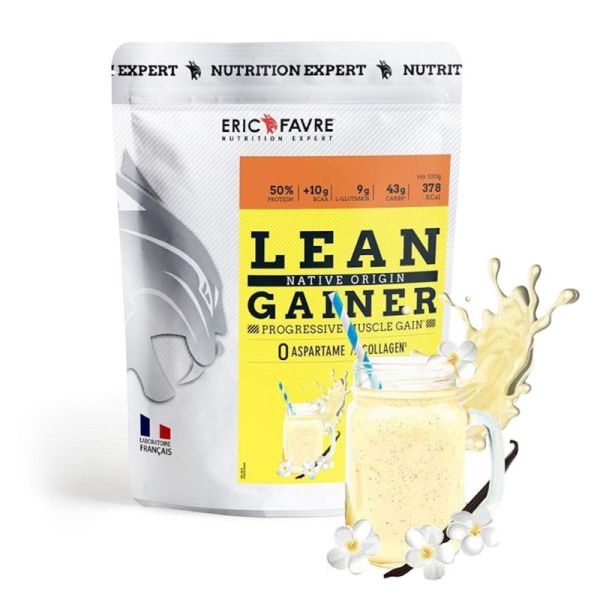 Lean Gainer Vanille - Favoriser la prise de masse musculaire - 750g