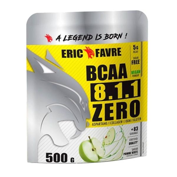 BCAA 8.1.1 Zero Vegan - Pomme Verte - Sachet 500g