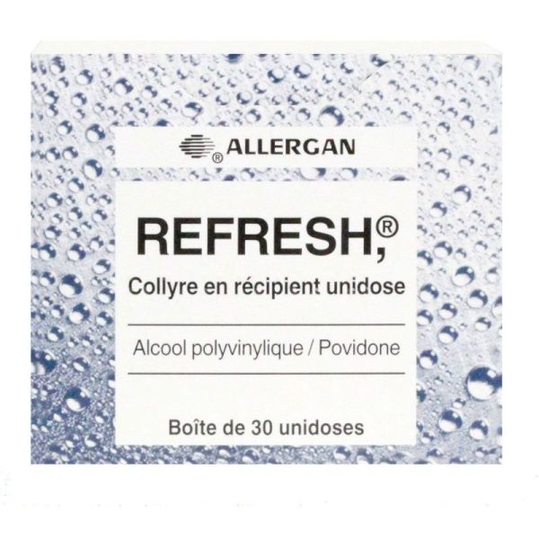 Refresh - Collyre récipient unidoses 04Ml - 30 unidoses