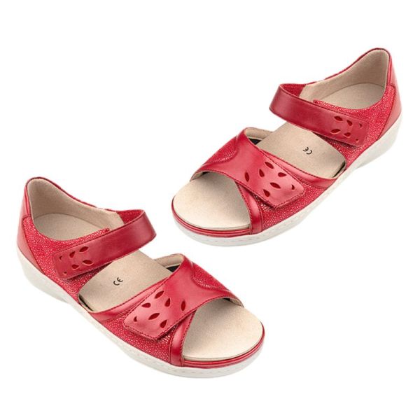 Chaussures CHUT Femme - Pétilla - Rouge