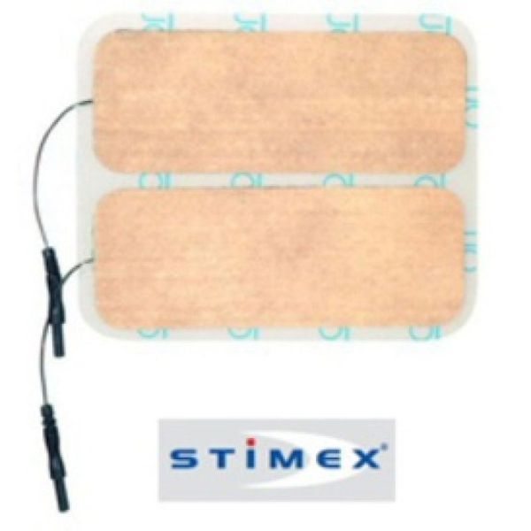 Electrodes rectangulaires STIMEX 50x90mm - Par 4
