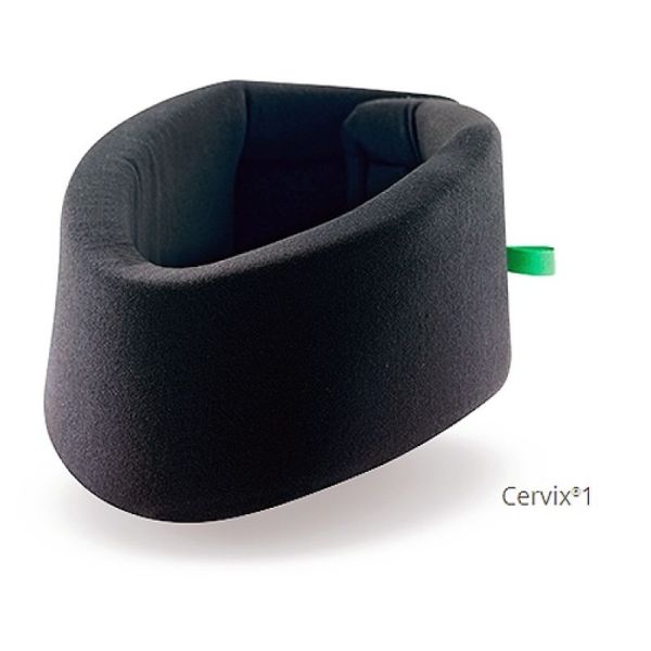 Collier cervical souple Cervix C1 noir Hauteur 7,5cm - VELPEAU - L. RAUSCHER	