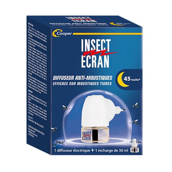 Diffuseur Insecticide Electrique + Recharge 30 ml