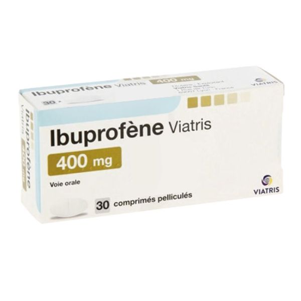 Ibuprofène 400 mg - Antidouleur - 30 comprimés