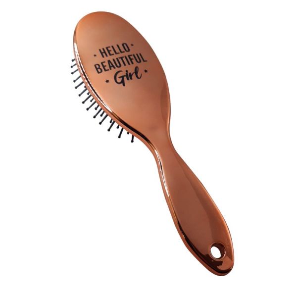 Brosse à cheveux - Grand modèle - Hello Beautiful Girl