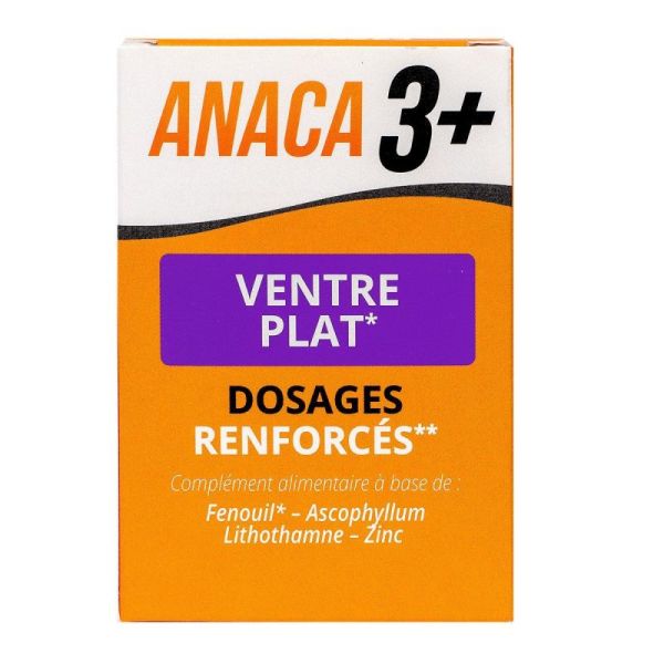 Anaca3+ - Ventre Plat - 120 Gélules