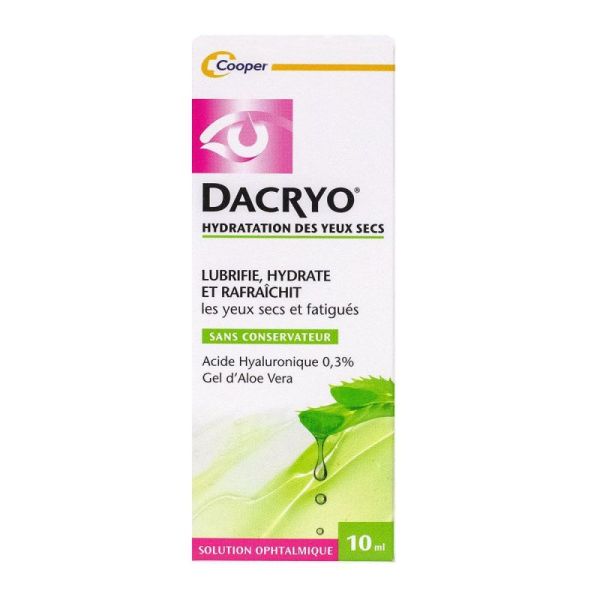 Dacryo - Hydratation des yeux secs - 10ml