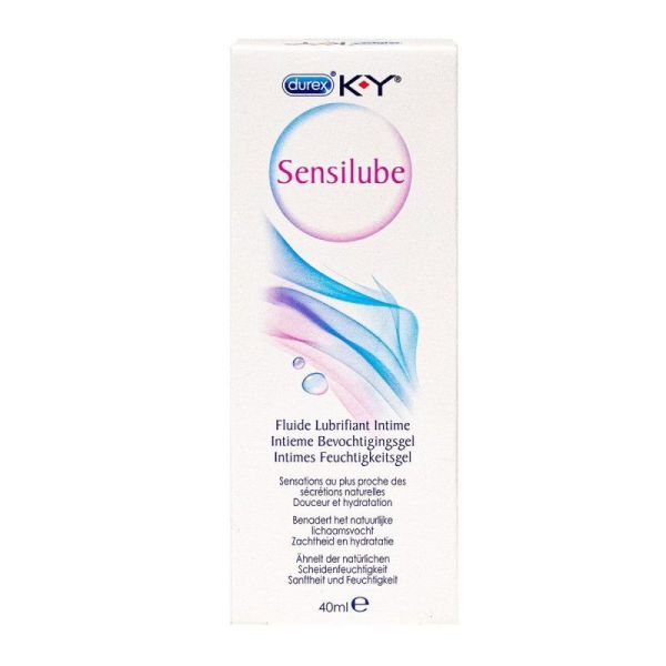 Sensilube Gel - Fluide lubrifiant intime - Flacon 40ml