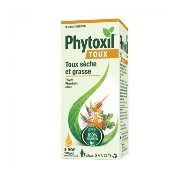 Phytoxil - Toux sèche et grasse - Flacon 133 ml