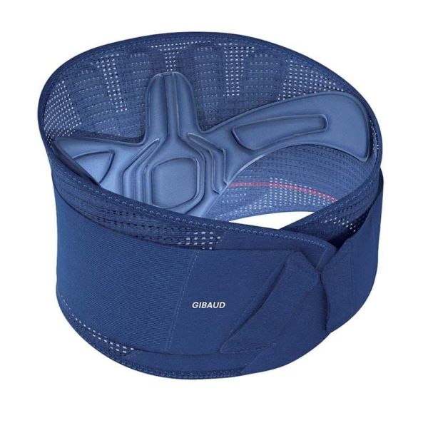 Ceinture LomboGib Double Action - Hauteur 26 CM - Bleu