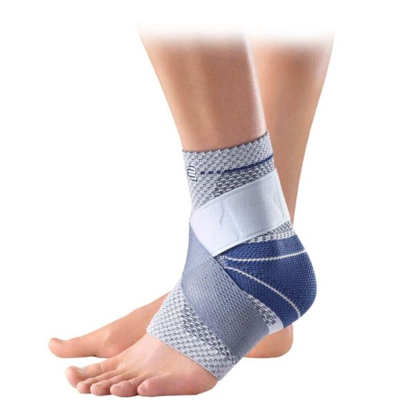 Chevillère strapping MalleoTrain S Gris Titane - Cheville gauche