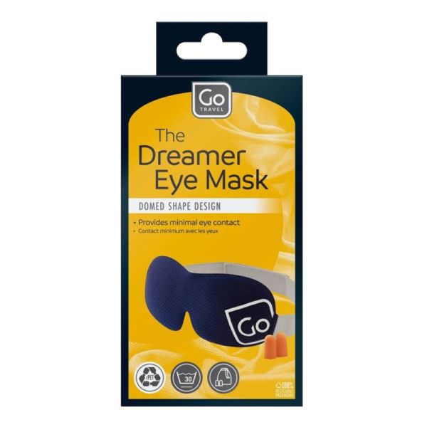 Masque de repos The Dreamer avec Bouchons d'oreille - Bleu Fonce
