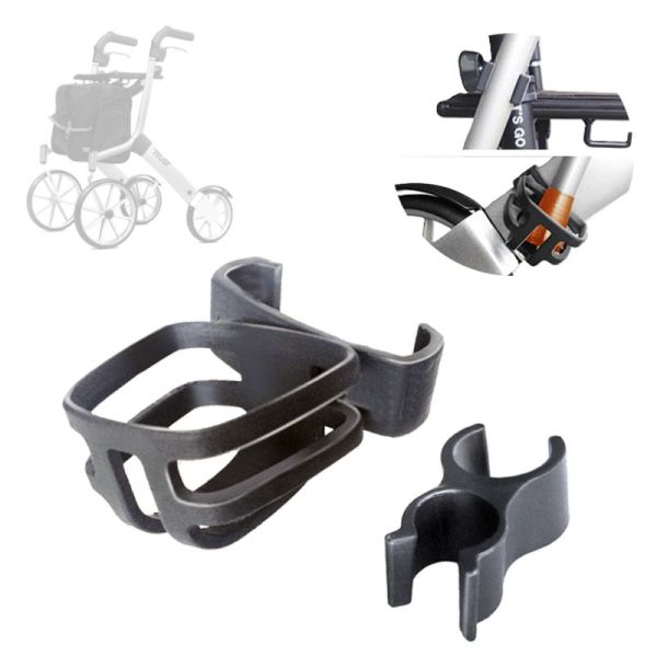 Porte-canne pour rollator Let's Go Out