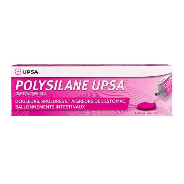 Gel oral Polysilane - Douleurs Brûlures estomac - Tube 170 g